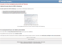 Tablet Screenshot of meyer-nouzha-avocats.com